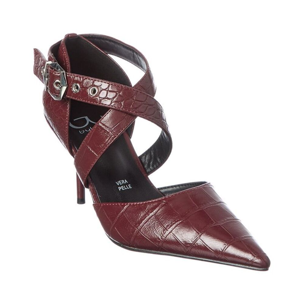 Byblos Embossed Sandal, Brown